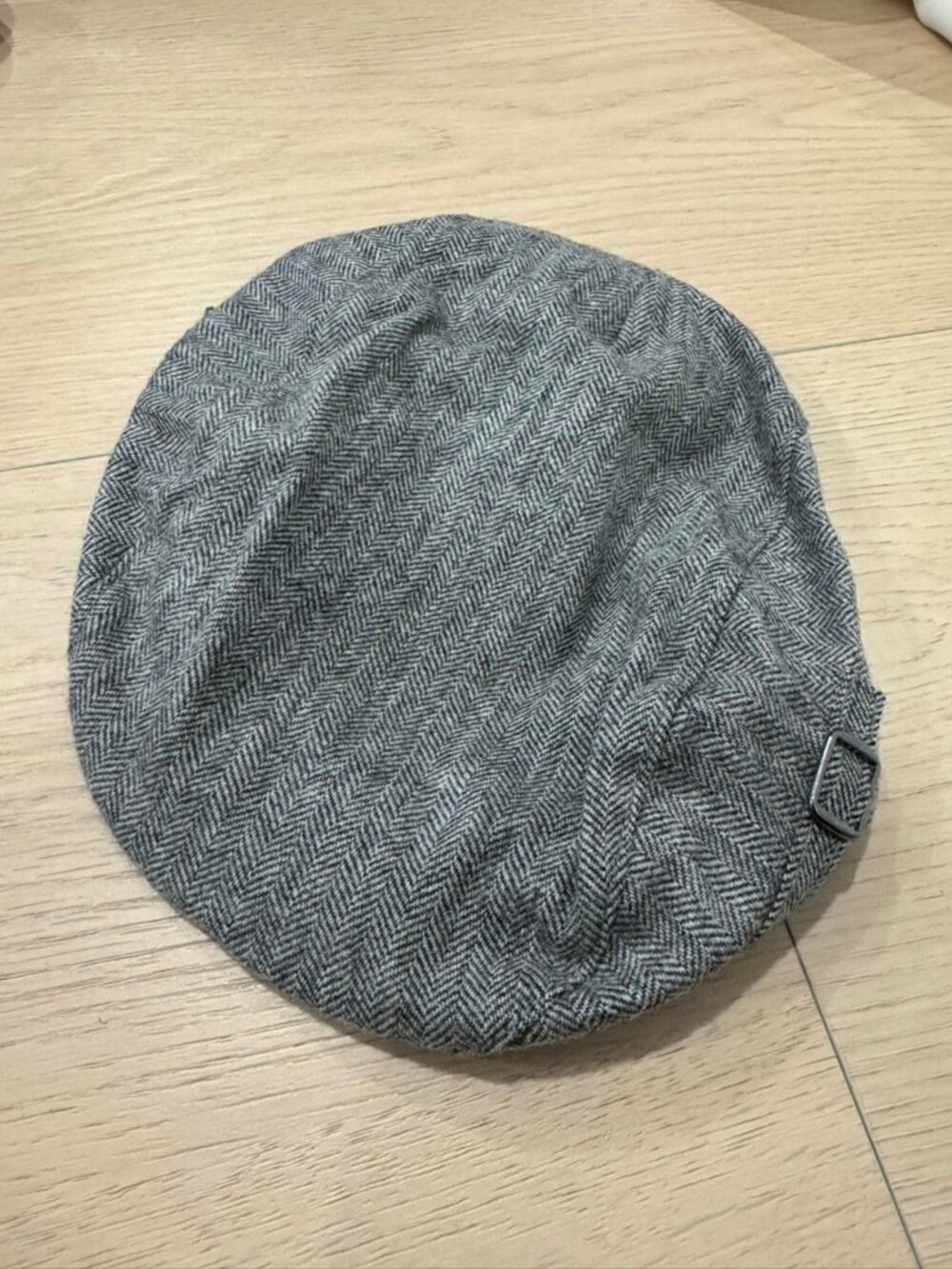 Janie and Jack Baby Newsboy Cap 6 to 12 months Gray